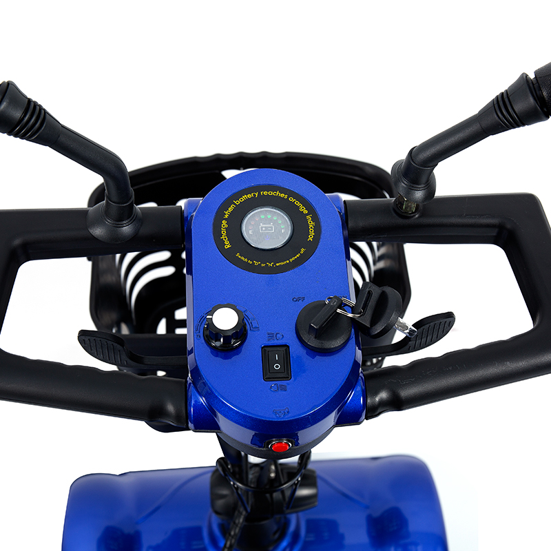 YL-08S Sklopivi pokretni skuter za teške uvjete rada na 4 kotača s kapacitetom penjanja od 12°