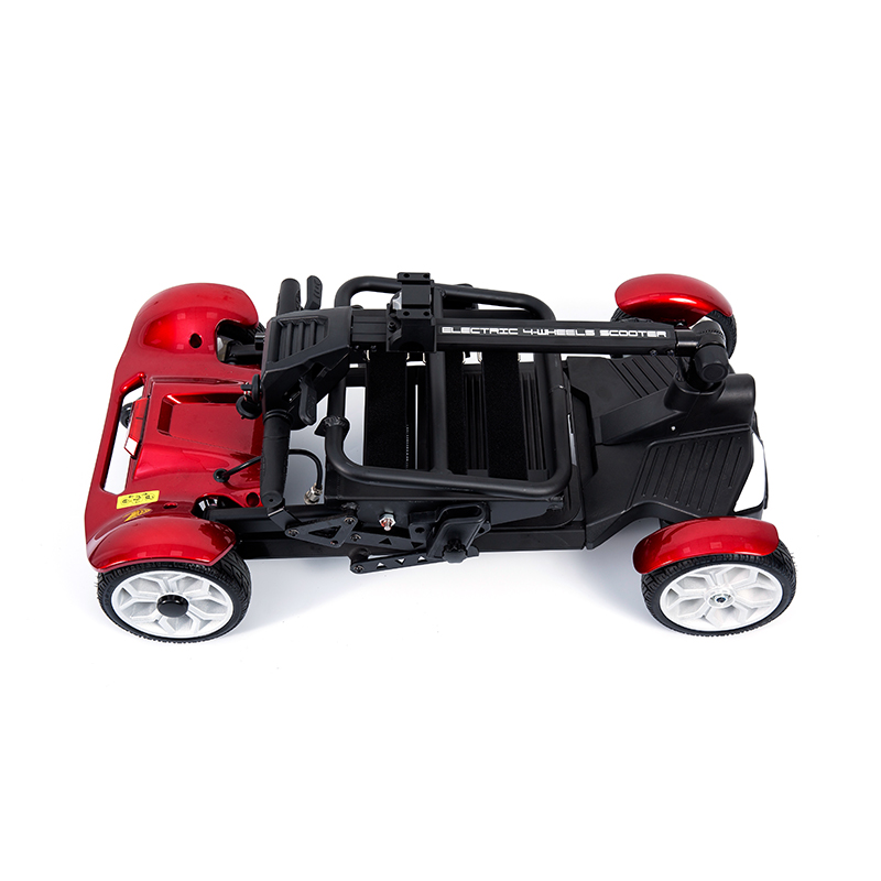 YL-211 Turistički električni romobil na 4 kotača za starije osobe s LED prednjim svjetlom, košarom