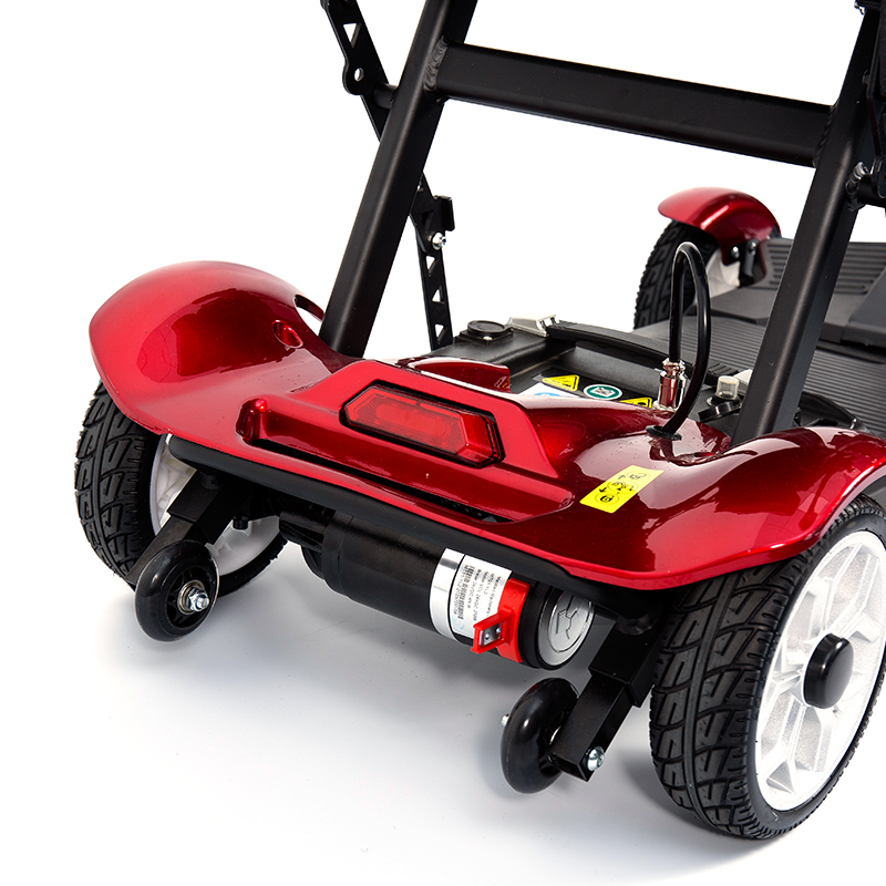 YL-211 Turistički električni romobil na 4 kotača za starije osobe s LED prednjim svjetlom, košarom