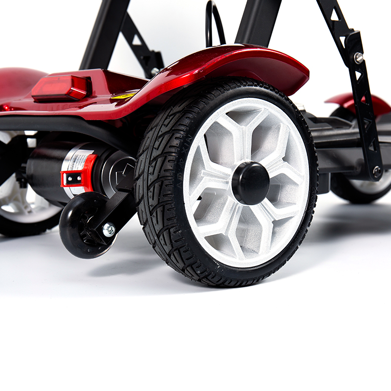 YL-211 Turistički električni romobil na 4 kotača za starije osobe s LED prednjim svjetlom, košarom